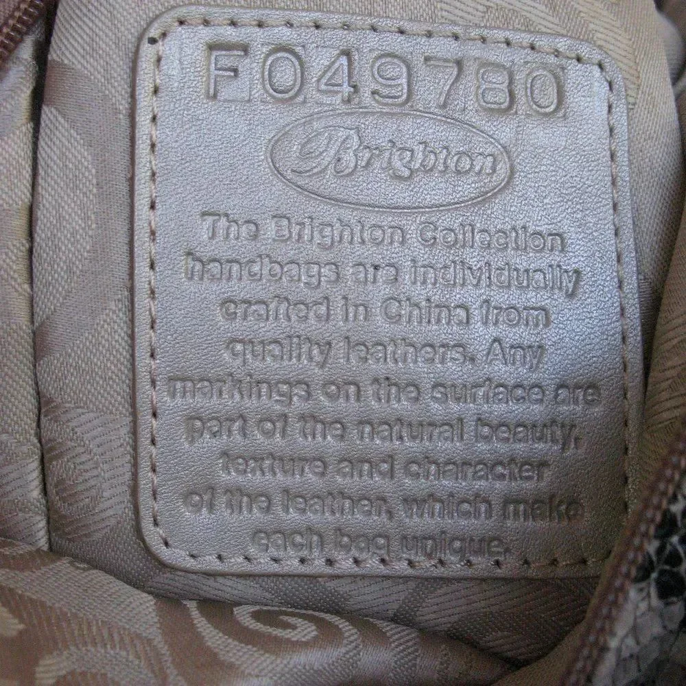 Brighton Zip Top Hobo Barbados Bag